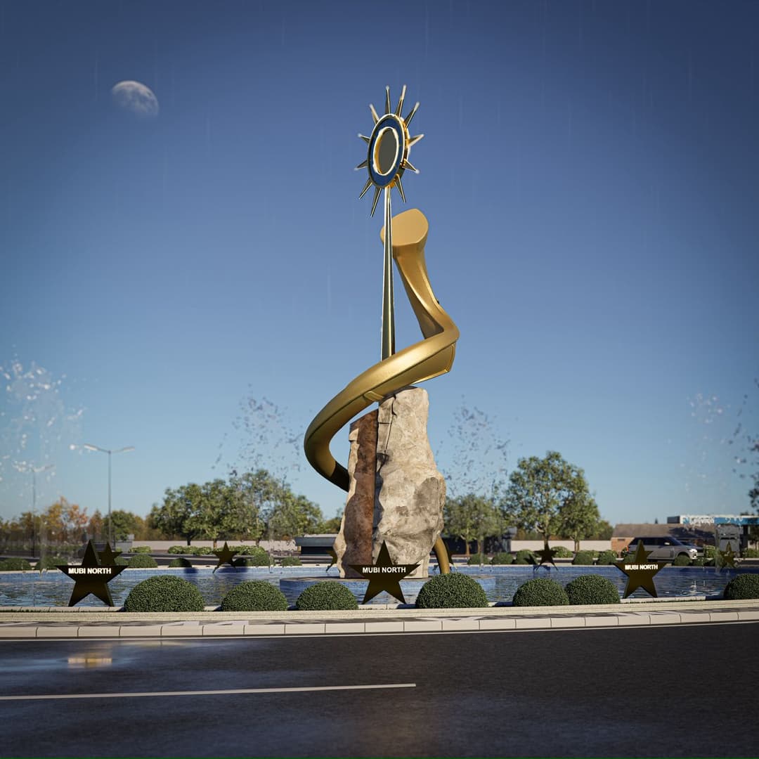 Round about project at Mubi North by Timeless Di-zin