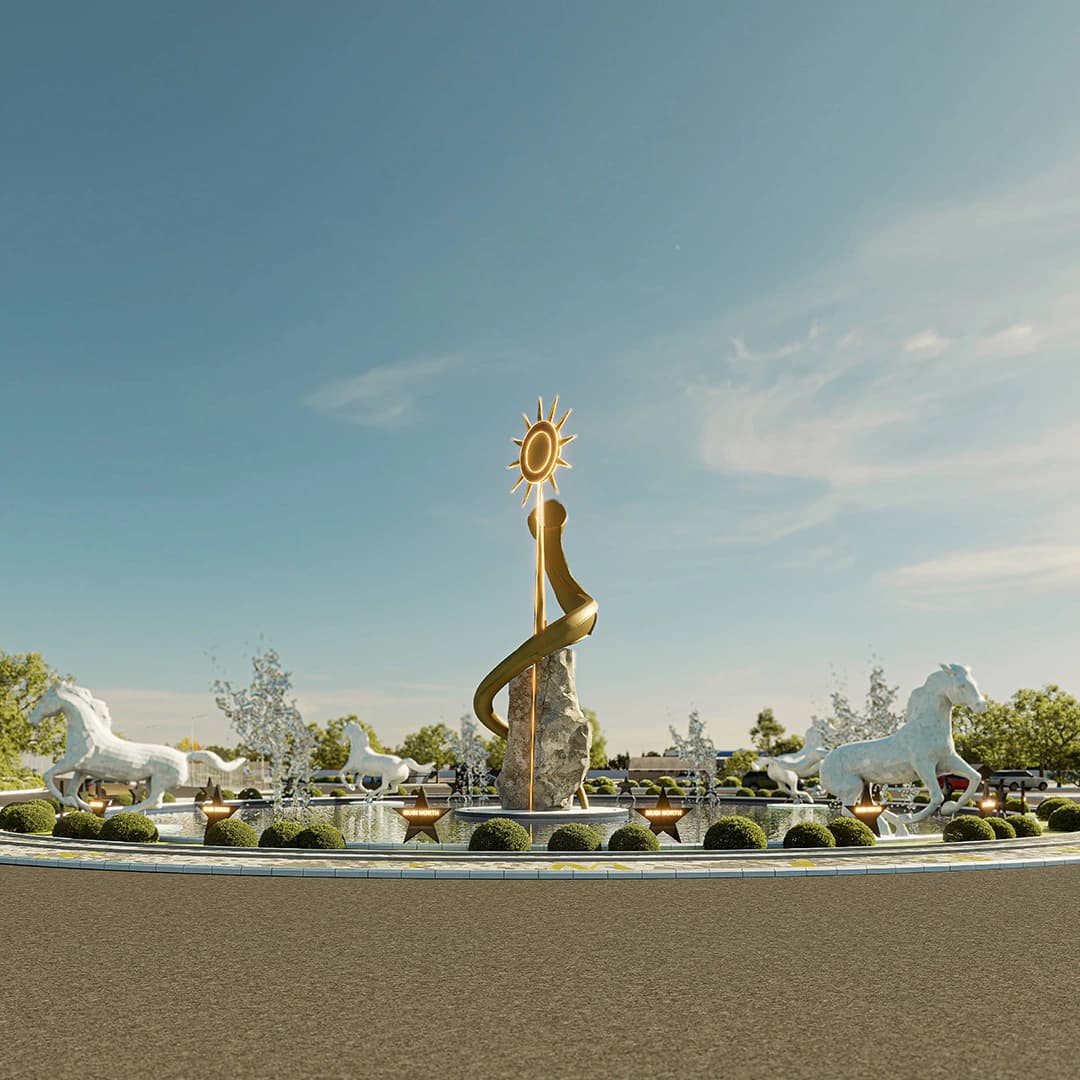 Roundabout design view one