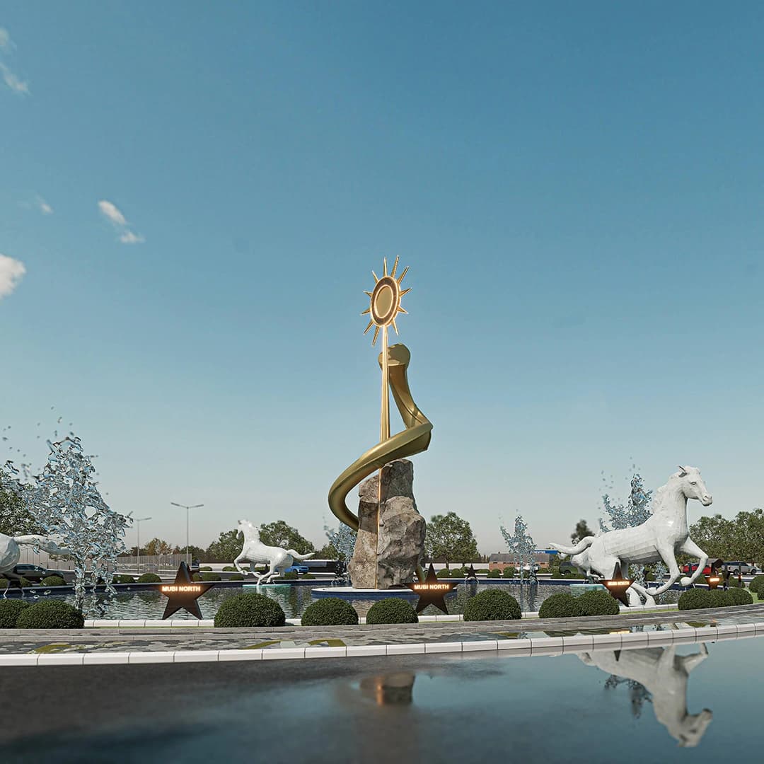Roundabout design view two